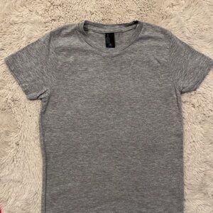 Gray Short Sleeve Kids Tee